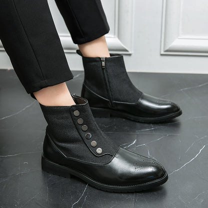 Levi - Luxuriöse Leder Herrenstiefel