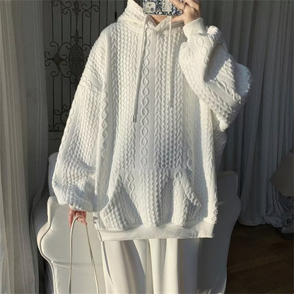 Viktoria - Damen Strickpullover Mit Kapuze