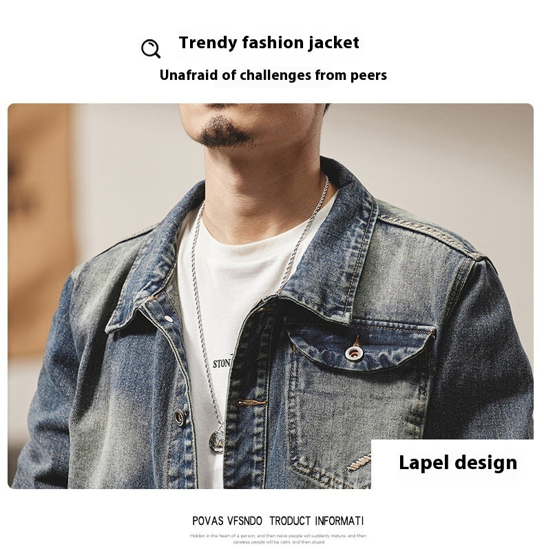 William – Lässige Vintage-jacke Für Herren