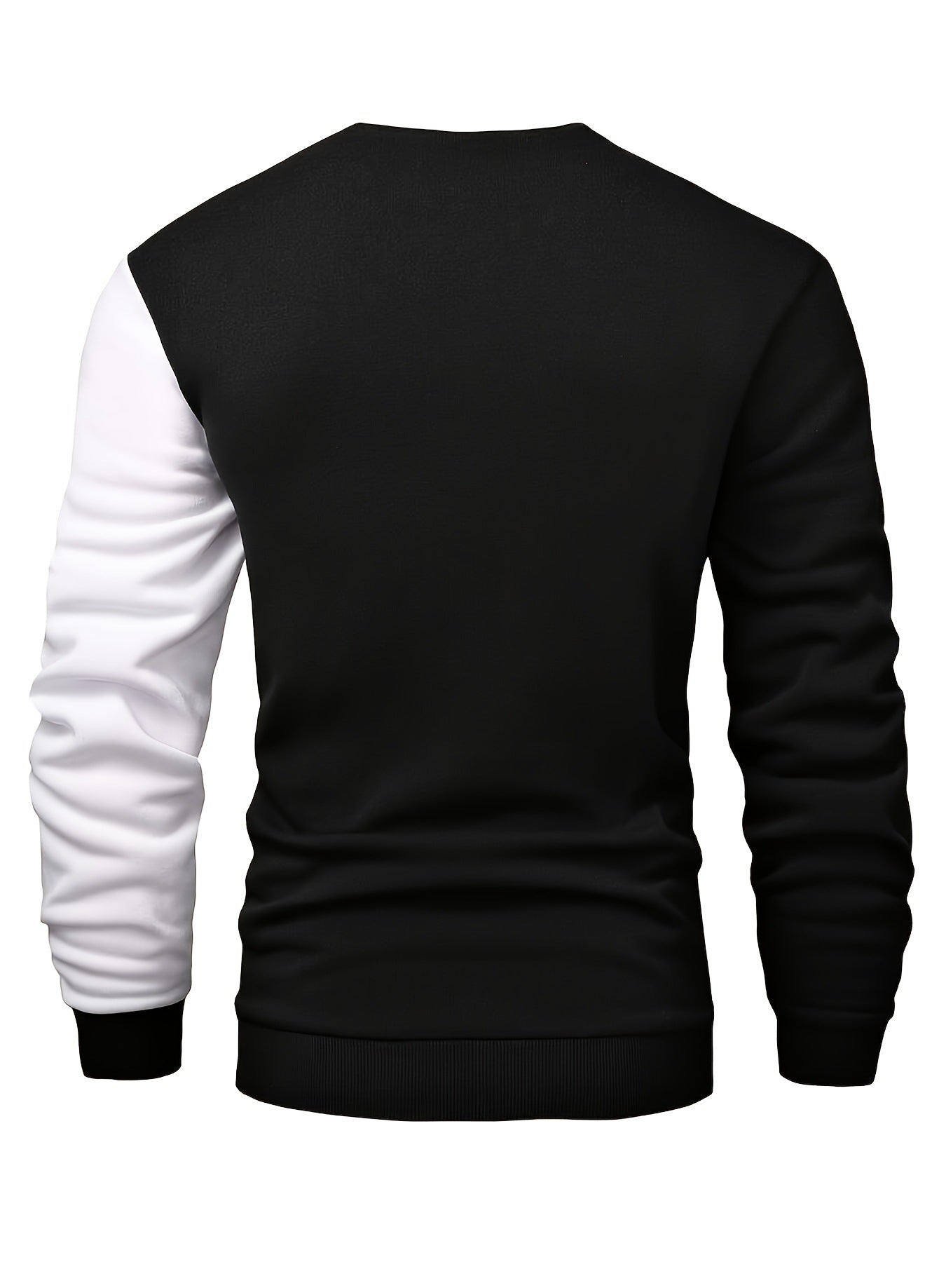 Augustus – Farbblock-pullover Mit Rundhalsausschnitt Für Herren