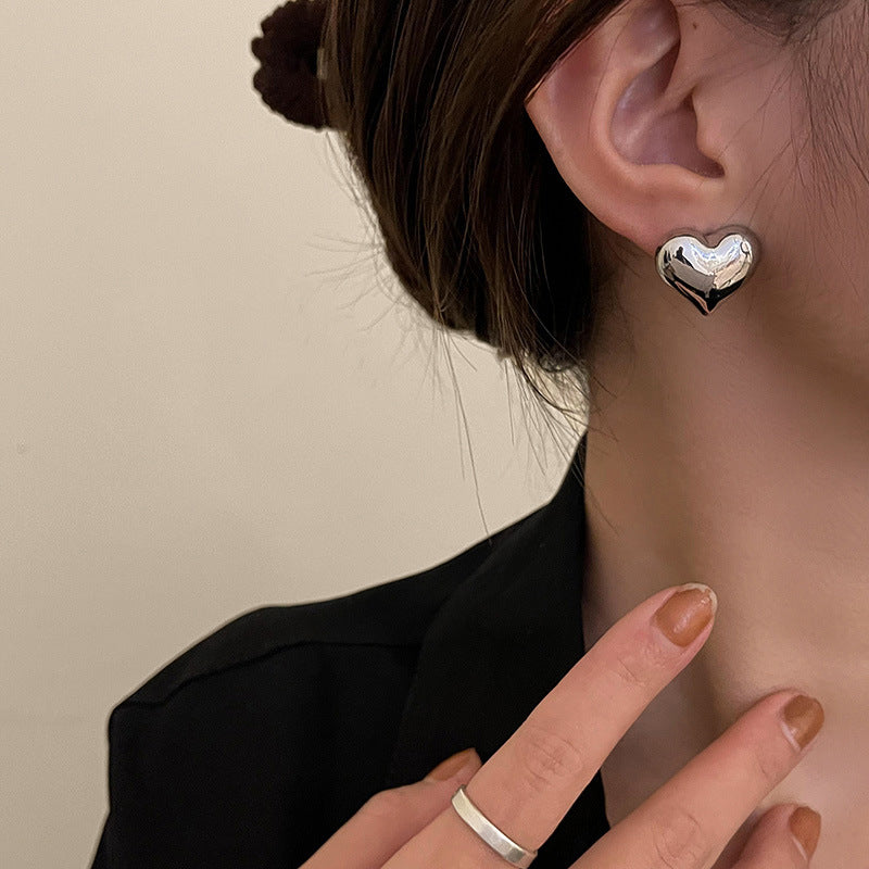 Anna - Eleherz | Elegante Herz-ohrringe Für Frauen