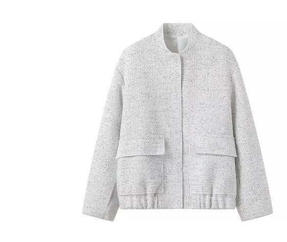 Yana - Goldfarbene Pailletten-jacke
