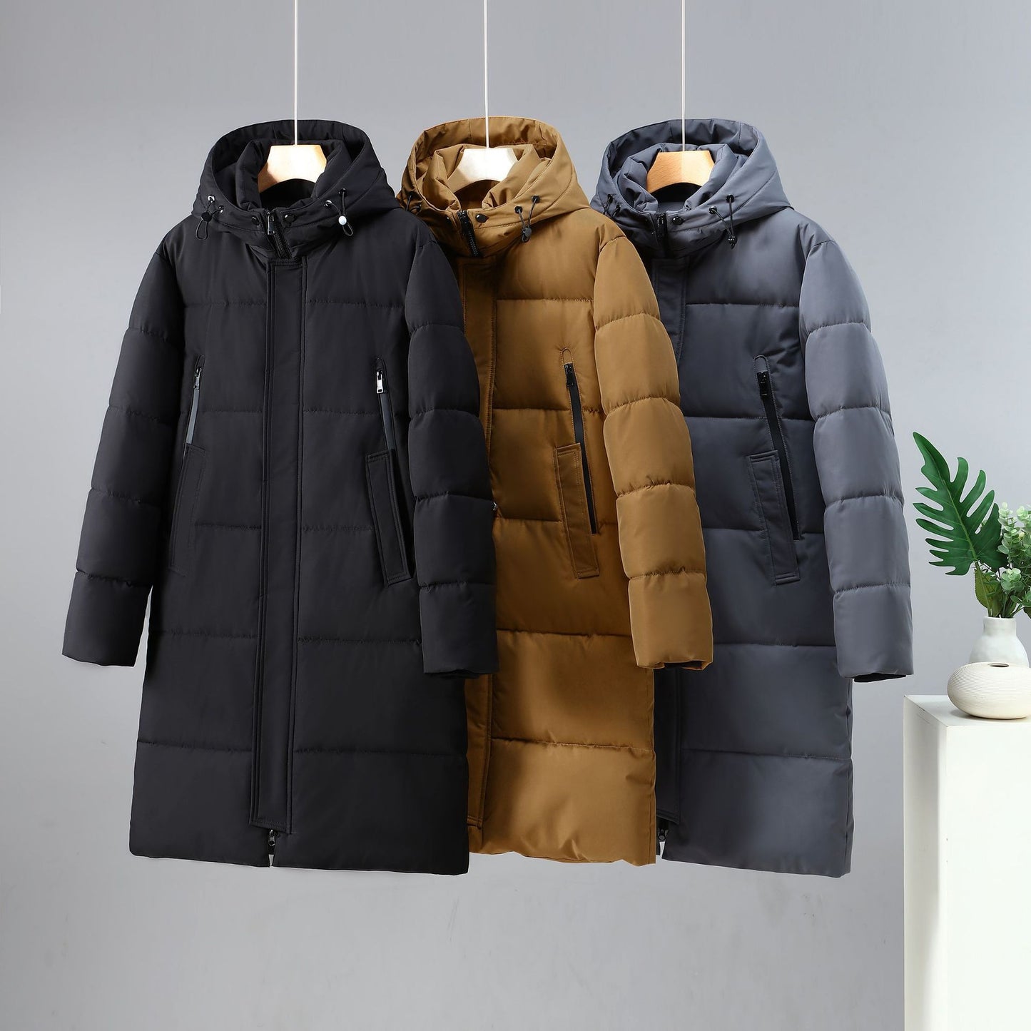 Bailee – Klassische Wind- Und Wasserdichte Parkajacke Mit Dicker Kapuze