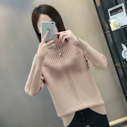 Anna - Rollkragenpullover Mit Strickmuster