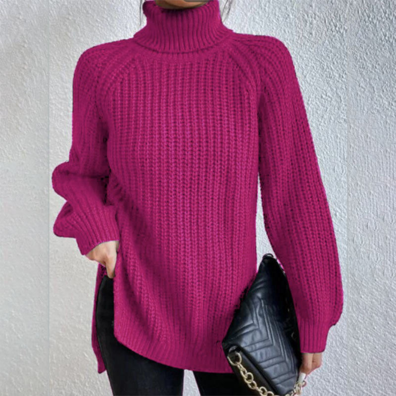 Annette - Schöner Pullover - Rollkragenpullover