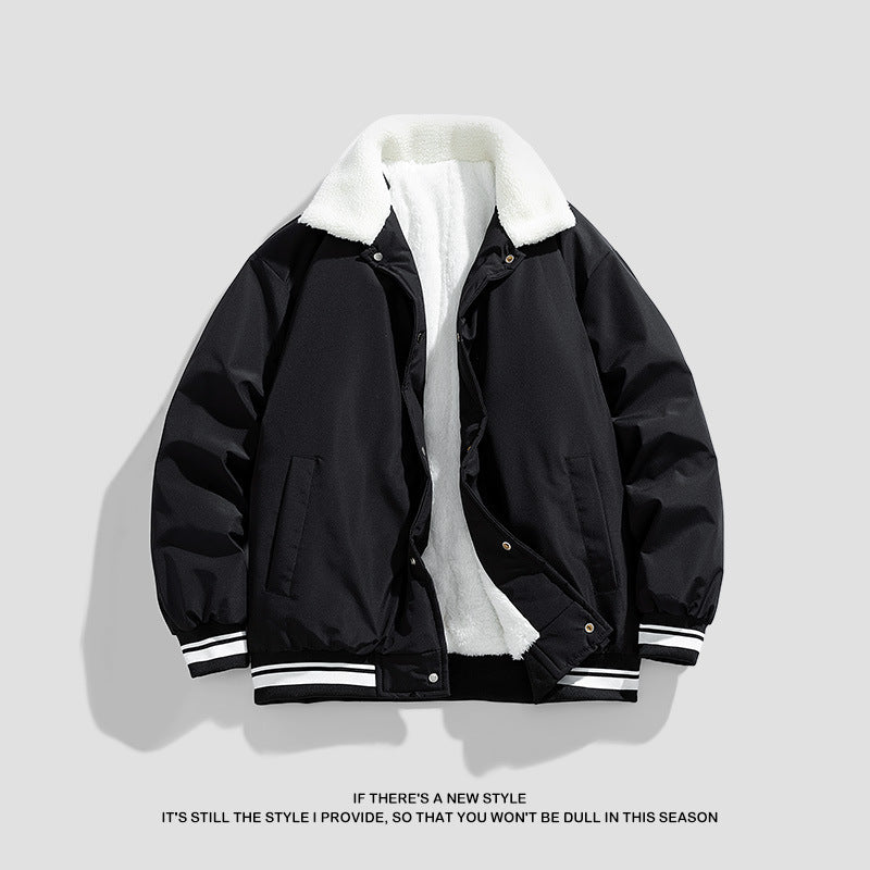 Bastian – Robuste Warme Winterjacke Pilot Sherpa Für Herren
