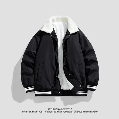 Bastian – Robuste Warme Winterjacke Pilot Sherpa Für Herren