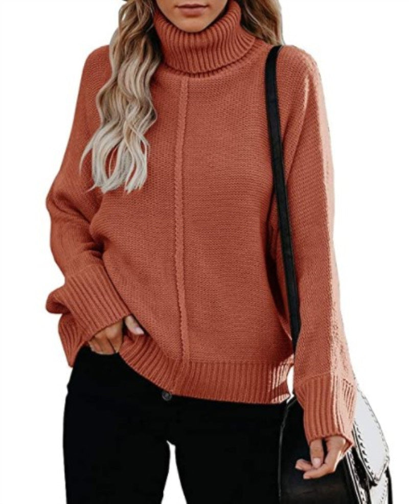 Ada – Rollkragenpullover Mit Schnürsenkeln