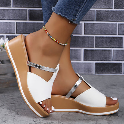Unita - Stilvolle, Orthopädische Sandalen Mit Hoher Sohle