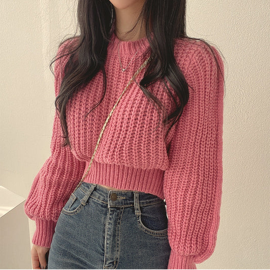 Bela-pullover - Moderner Grobstrickpullover Für Damen