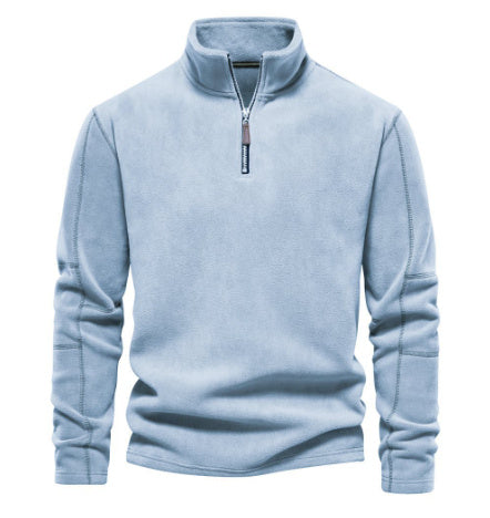 Warren - Cordpullover Mit Halbem Reißverschluss