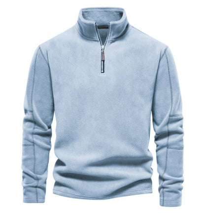 Warren - Cordpullover Mit Halbem Reißverschluss