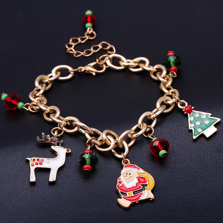 Victoria - Weihnachtsschmuck-Charme-Armband