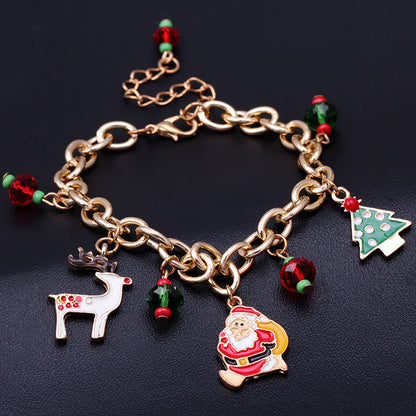 Victoria - Weihnachtsschmuck-Charme-Armband