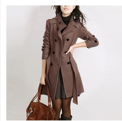 Amore – Modische Damenjacke Mit Gürtel