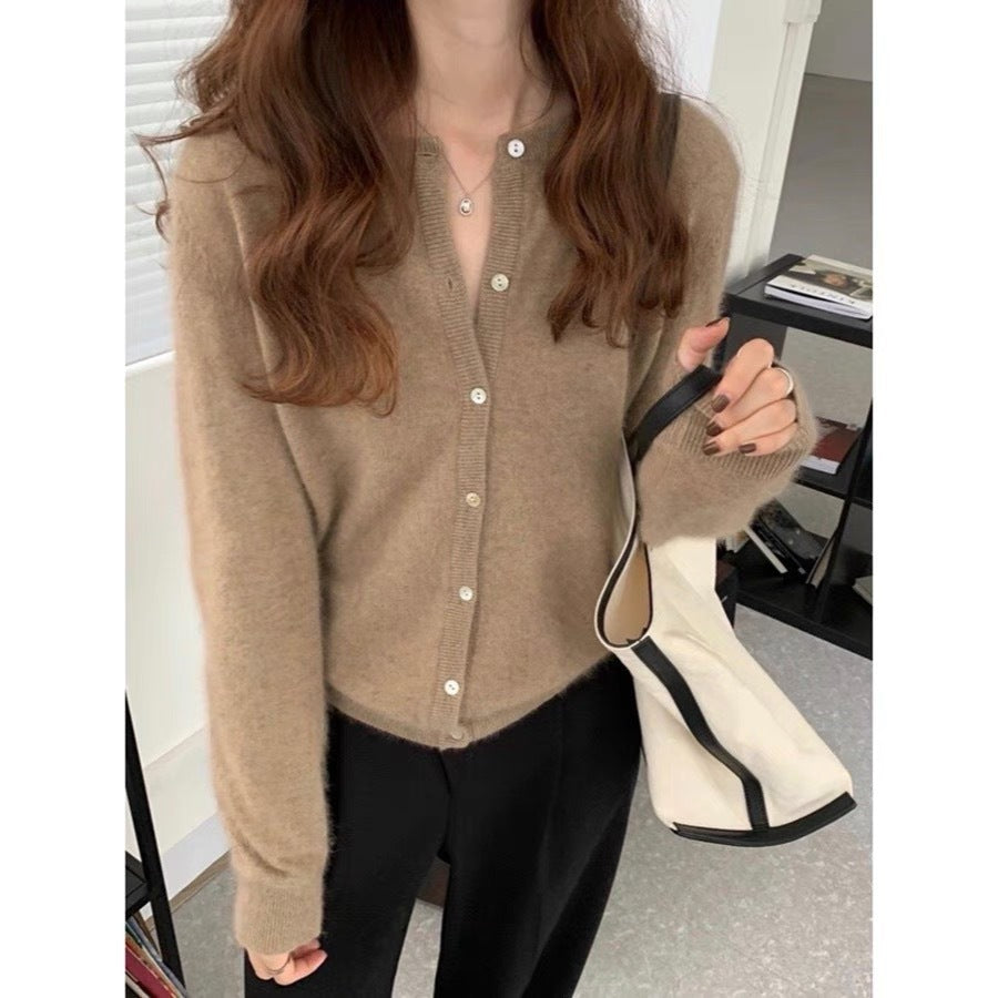 Aliana – Kuschelige Strickjacke Mit Offener Vorderseite