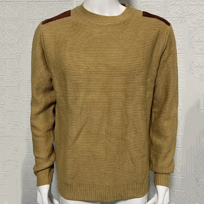 Adriel Herren-waffelrippen-strickpullover
