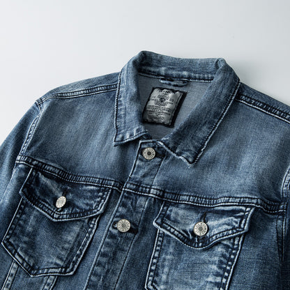 Zeitlose Herren Denim-jacke – Viggo