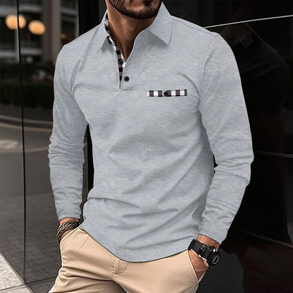 Benjamin – Kariertes Button-down-langarmhemd