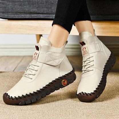 Amara - Handgefertigte Komfort Sneaker-stiefe