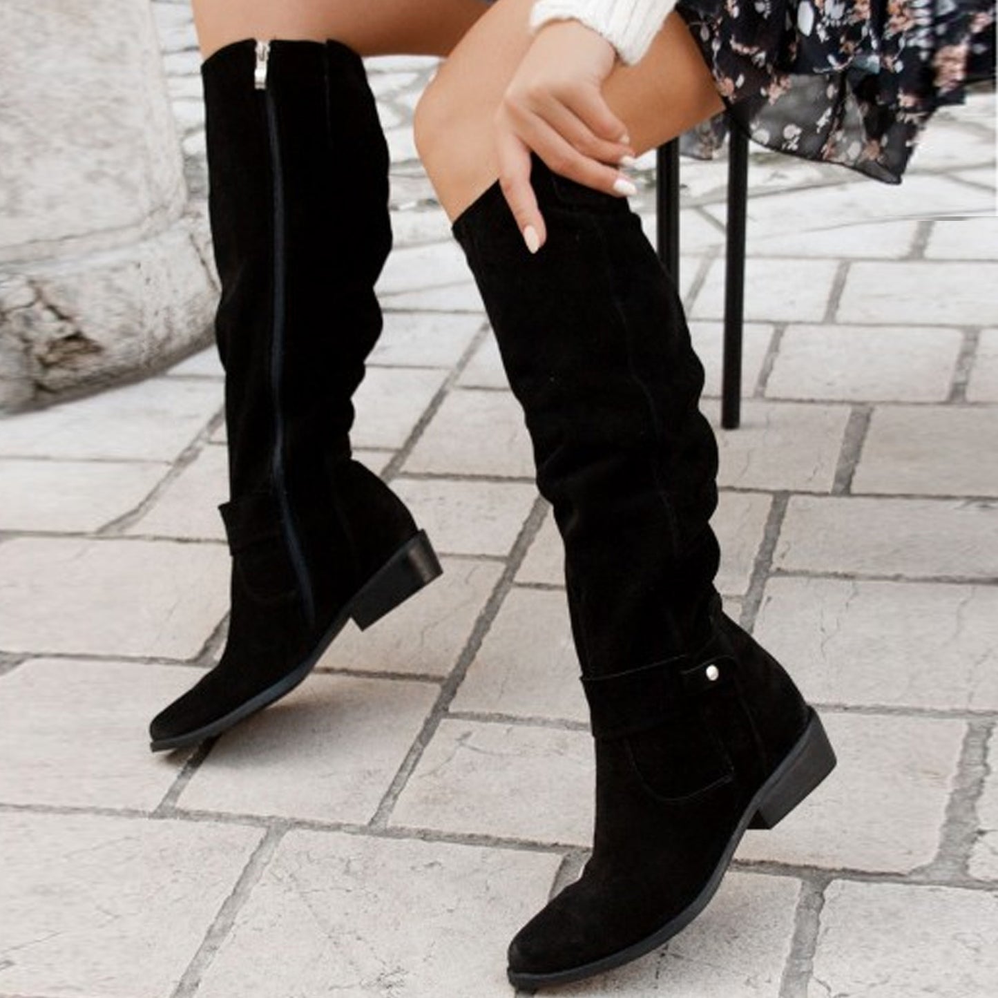 Allison - Kniehohe Stiefel