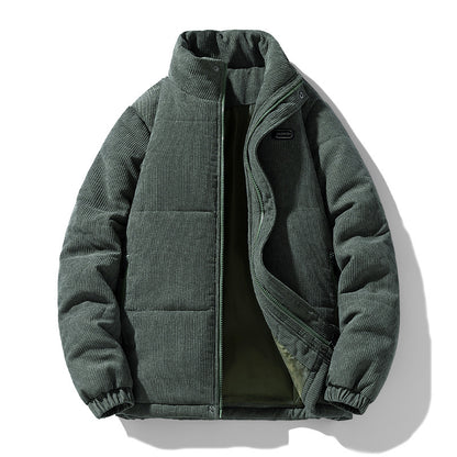 Verno - Herren Cord Pufferjacke