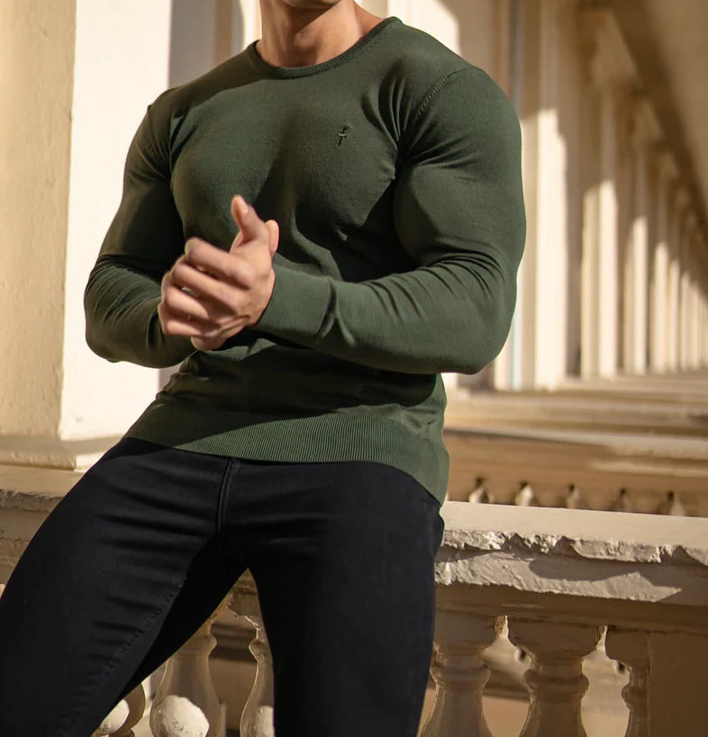 Thaddeus - Langarm-t-shirt Für Männer
