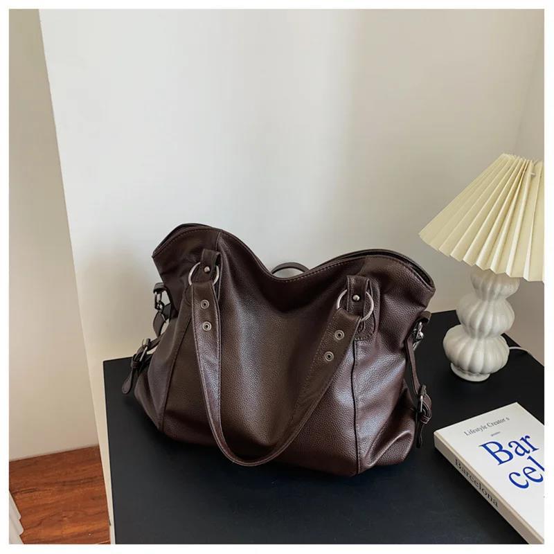 Anne - Luxe Lederne Damen Schultertasche