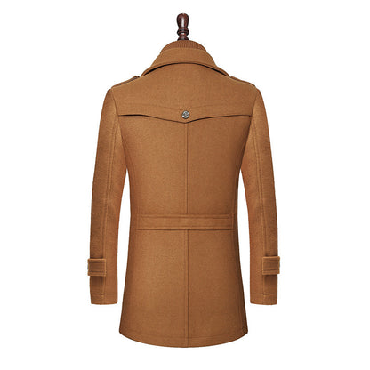 Vincent | Trenchcoat Mit Offenem Kragen