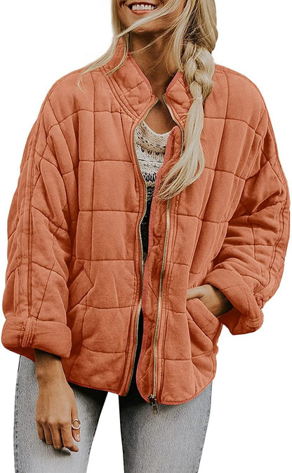 Alena - Lockere Jacke Aus Dicker Baumwolle