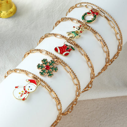 Zofia - Weihnacht-Charme-Armband