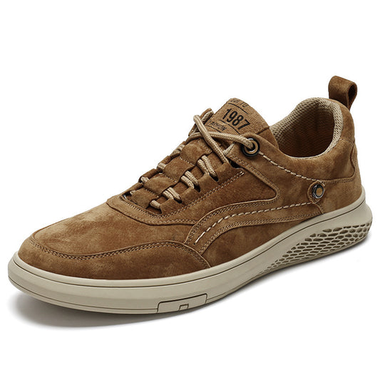 Victor - Luxuriöse Ledersneaker Mit Schnürung