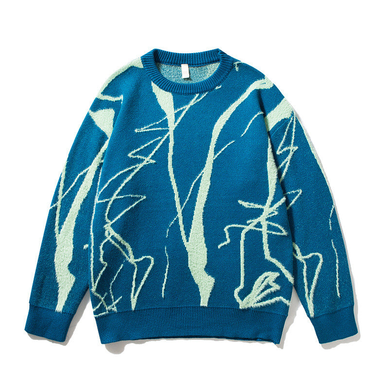 Arvid - Herrenpullover Mit Grafischem Print