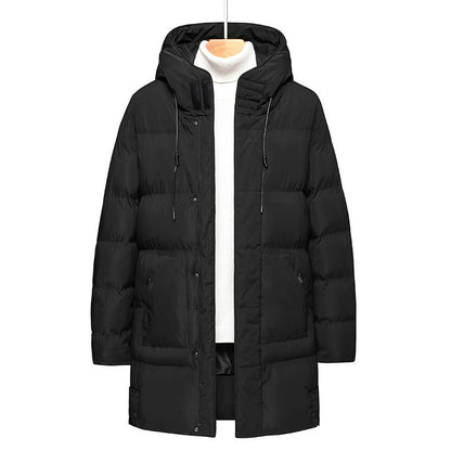 Alex – Warme Winterjacke Für Herren – Wattierte Jacke Mit Kapuze Und Reißverschluss