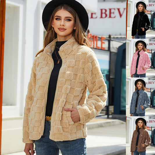 Ayleen – Superweiche Kurze Fleecejacke