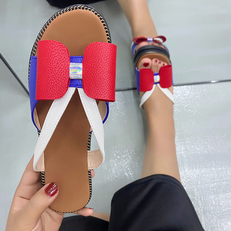 Aaliyah - Flyslide | Pantoffel Mit Schmetterlingsdesign