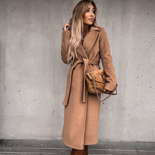 Taura - Trenchcoat Aus Wollgemisch Für Damen