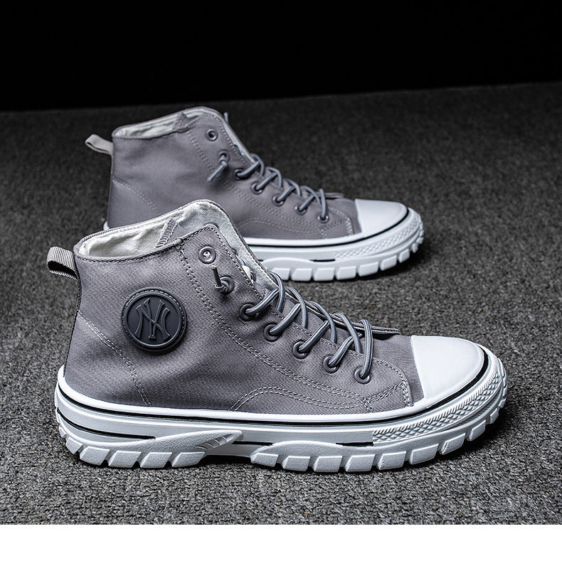 Viktor - Trendy Urban Canvas Sneakers Für Herren