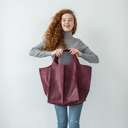 Liva - Bag | Geräumige Lederhandtasche