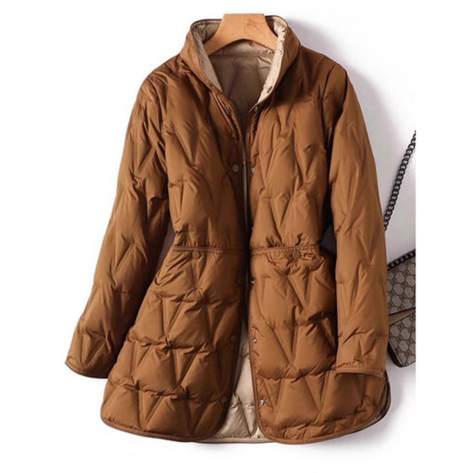 Veerle| Modische Wattierte Damenjacke
