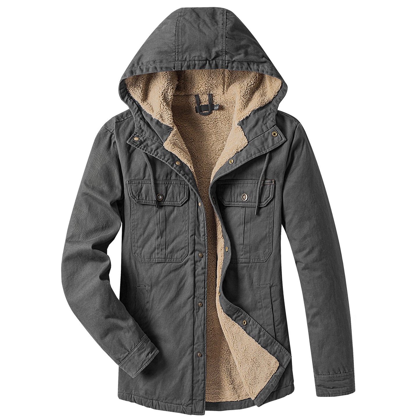 Victor – Plüschige Und Warme Winterjacke Für Herren
