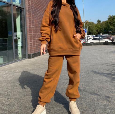Alessia - Verdickter Langärmeliger Pullover Und Hose 2er-set