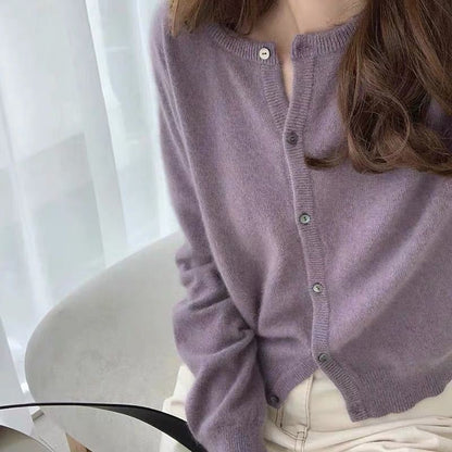 Aliana – Kuschelige Strickjacke Mit Offener Vorderseite