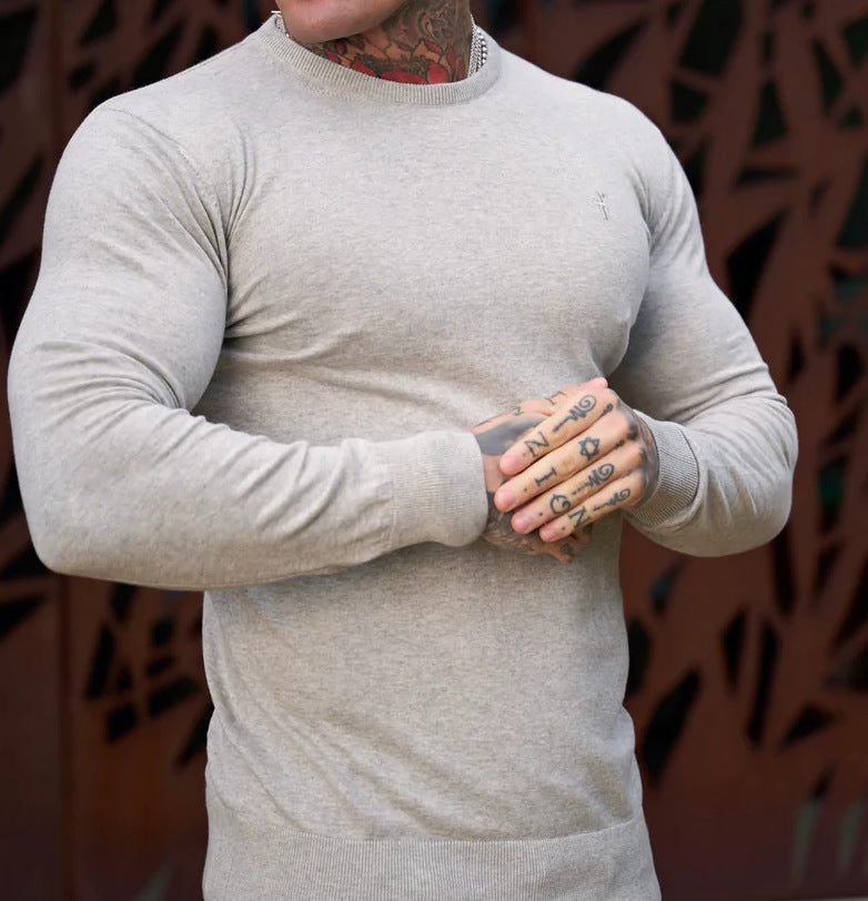Thaddeus - Langarm-t-shirt Für Männer