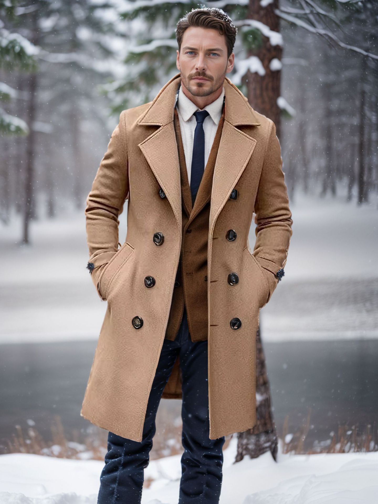 Casimir - Herren-winterjacke Im Vintage-stil