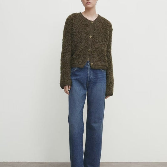 Amra – Teddy-cardigan