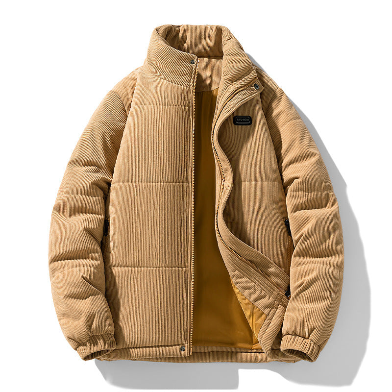 Verno - Herren Cord Pufferjacke