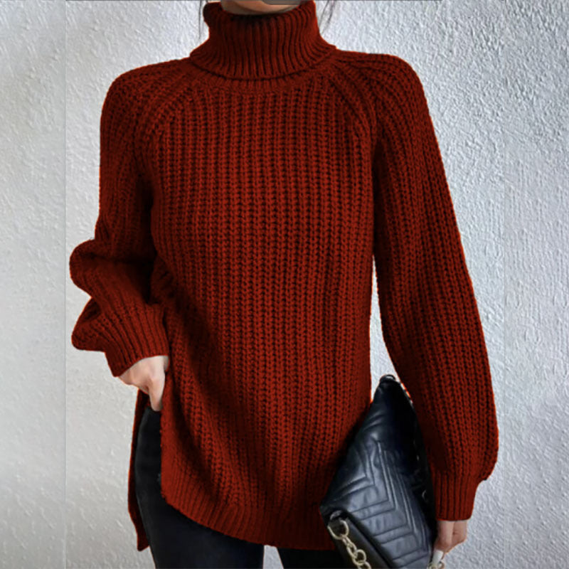 Annette - Schöner Pullover - Rollkragenpullover