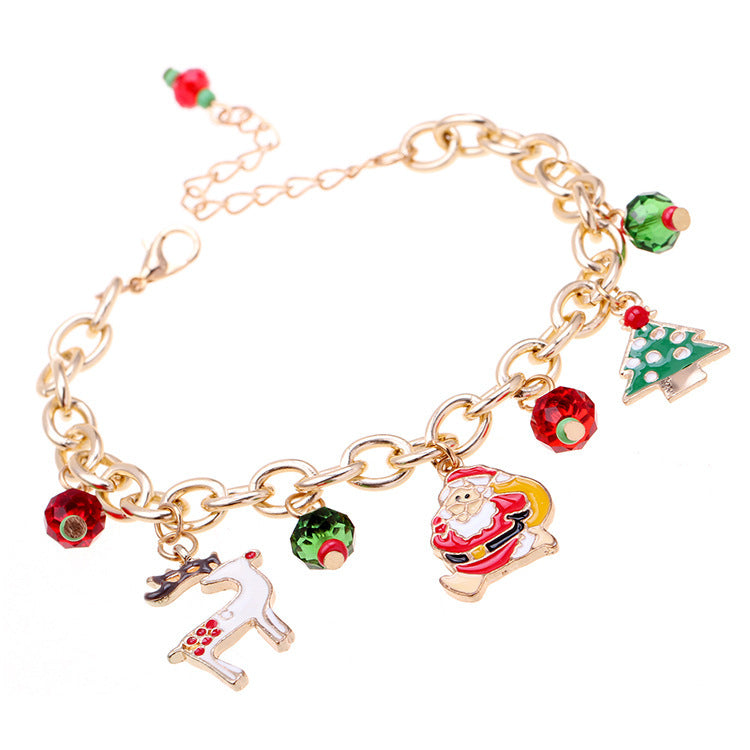 Victoria - Weihnachtsschmuck-Charme-Armband
