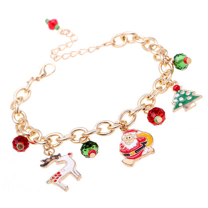 Victoria - Weihnachtsschmuck-Charme-Armband